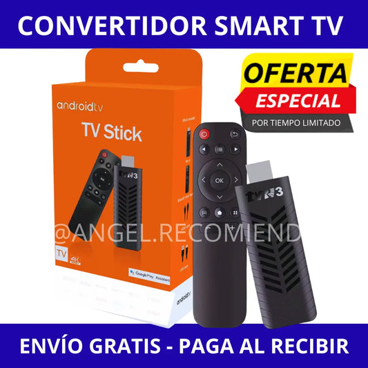 TV STICK 4K- CONVERTIDOR SMART TV